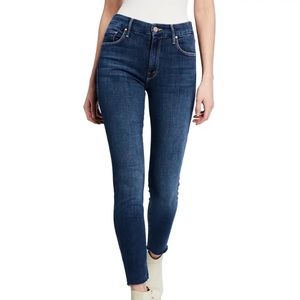 MOTHER looker ankle fray girl crush